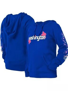 New Era Royal Women’s Washington Wizards 2022/23 City Edition Pullover Hoodie M